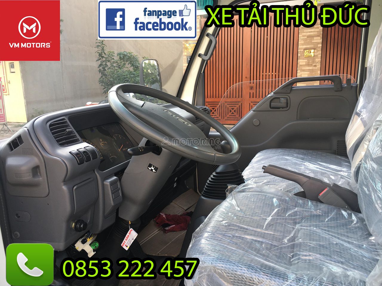 Isuzu isuzu vĩnh phát 1T9 thùng lửng 6M2 2020 ảnh 5